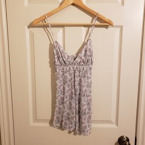 Victoria's Secret Babydoll Set Butterfly Pattern